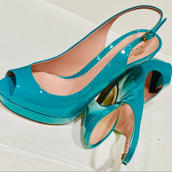 GUCCI
Slingback Stiletto Platform Pump - Picture 3 of 8